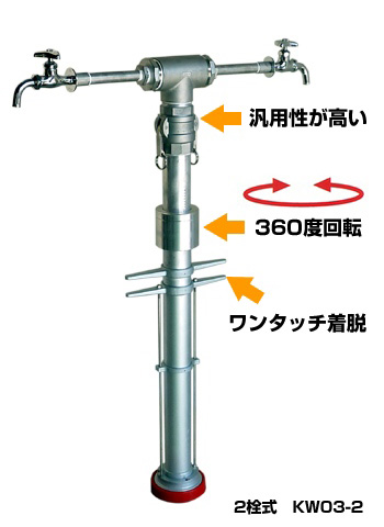 応急給水栓（スタンドパイプ型）　KW03-2