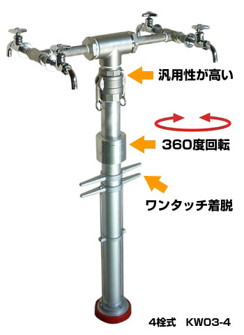 応急給水栓（スタンドパイプ型）　KW03