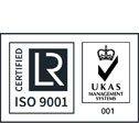 ISO9001認証取得　登録番号 YKA4003441/A/J